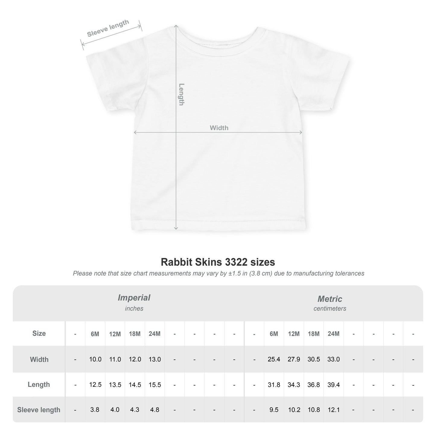 Infant - Created on Purpose Tee