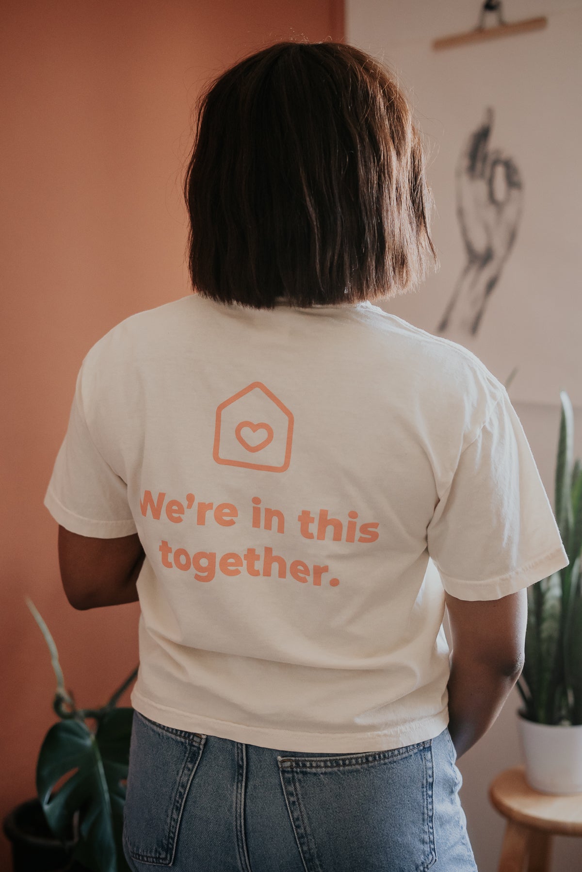 We're in This Together Cropped T-Shirt