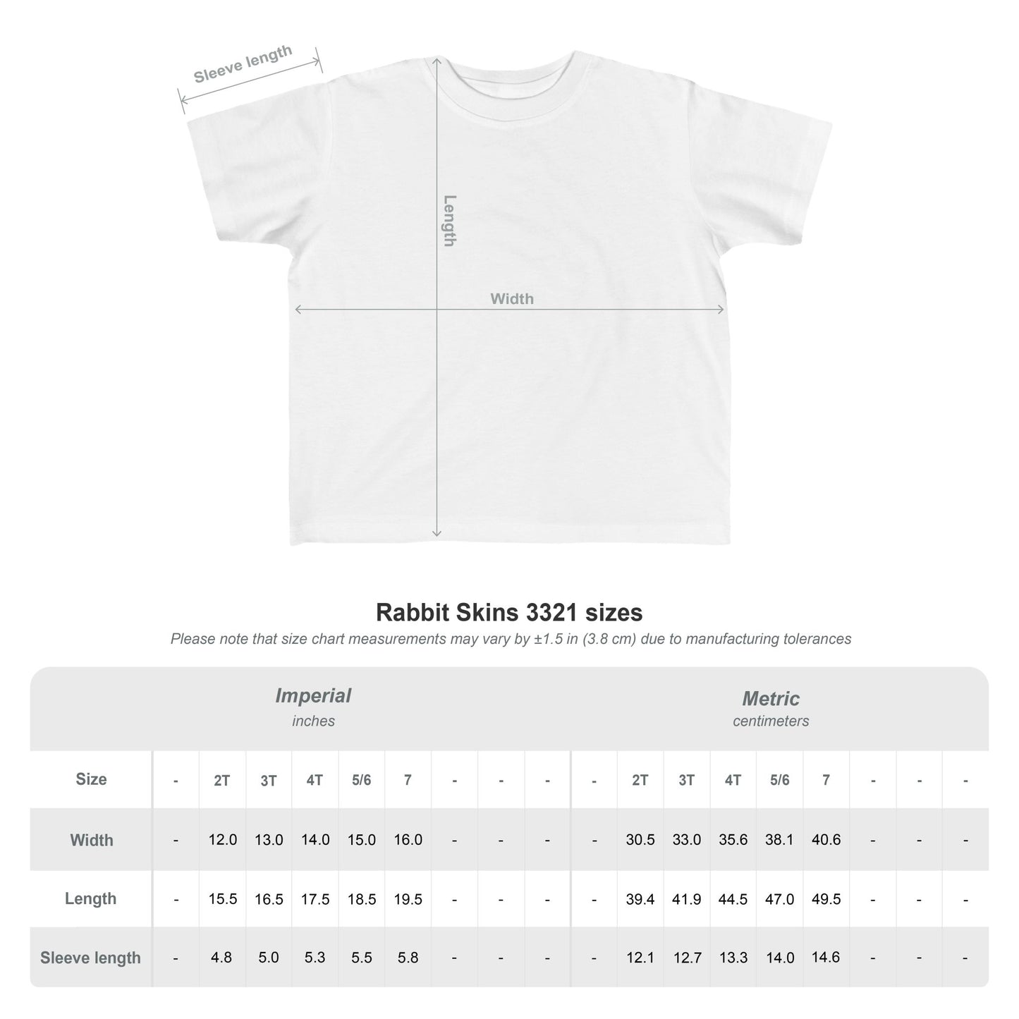 Toddler - Created on Purpose Tee